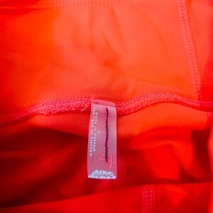 Free People Movement Hearts Aflutter Leggings Size S Orange Hi Rise